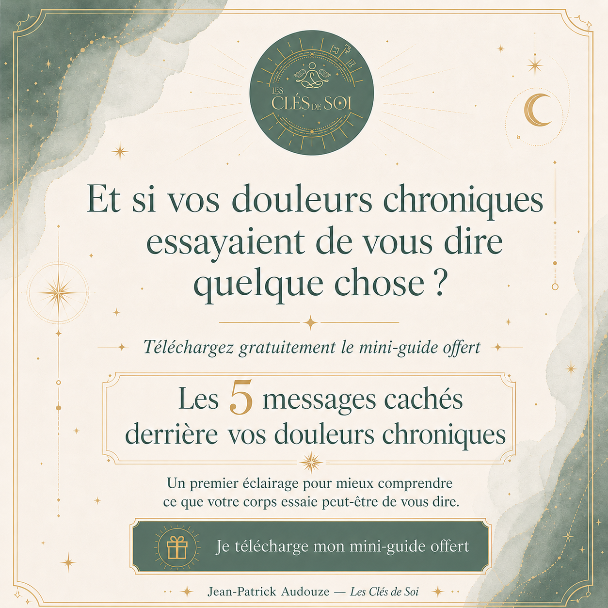 les 5 messages cachés derrière cos douleurs chroniques