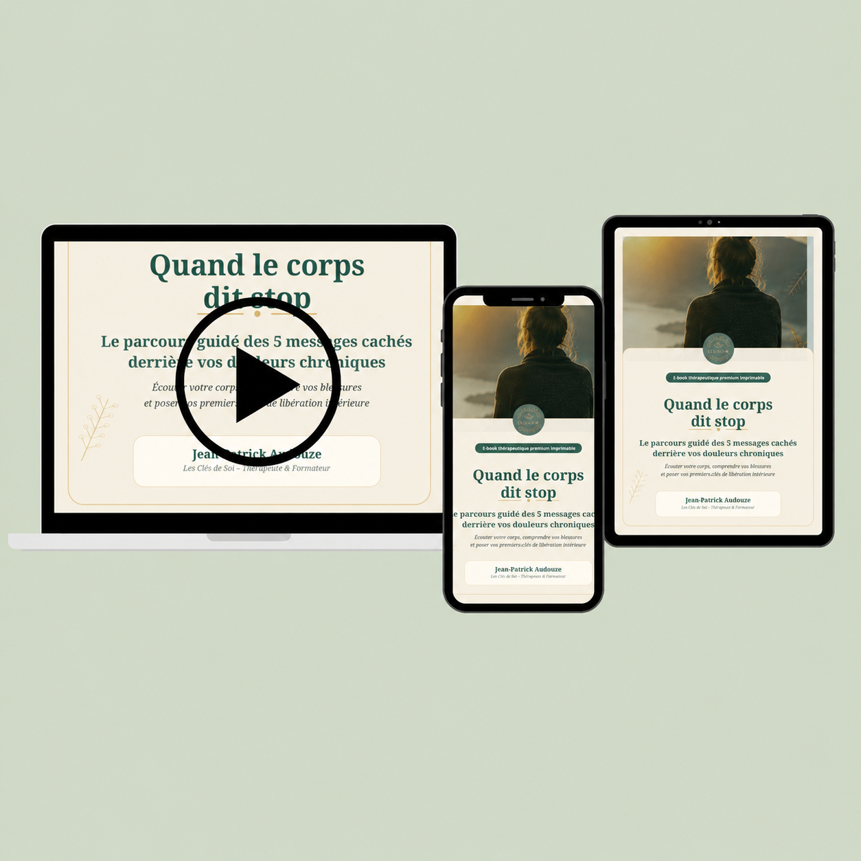 Livre interactif "Quand ton corps dit stop"